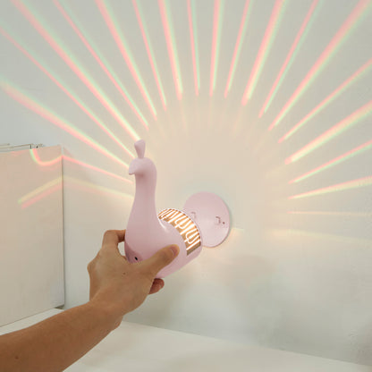LED Peacock Projection Light - Home Living Room Decoration Lamp