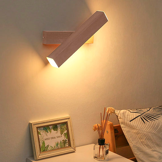 LED Rotating Wall Lamp - Bedroom Living Room Wall‑mounted Atmosphere Light