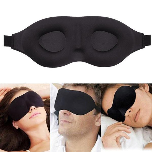 Memory Foam Eye Mask - Travel Bedroom Airplane Sleep Eye Cover
