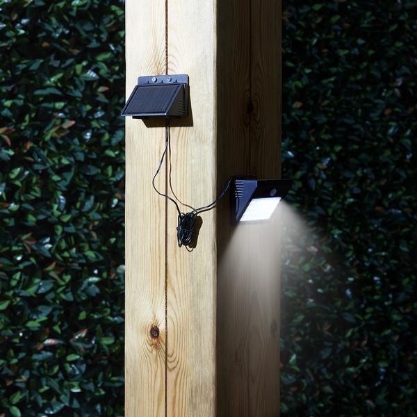 Solar-Powered Motion Sensor Security Light - No Wiring Needed, Easy Installations