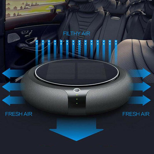 Solar-Powered Car Air Purifier