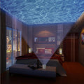 Ocean Night Light Projector w/ Built-in Speaker - Kids Bedroom Home Relaxing Night Lamp Decor