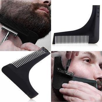 Perfect Beard Shaping Tool - Line it up, Shave over the edge, Perfect lines!-Next Deal Shop-Black-Next Deal Shop