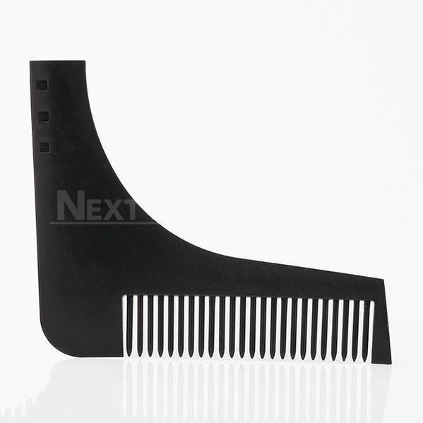 Perfect Beard Shaping Tool - Line it up, Shave over the edge, Perfect lines!-Next Deal Shop-Black-Next Deal Shop
