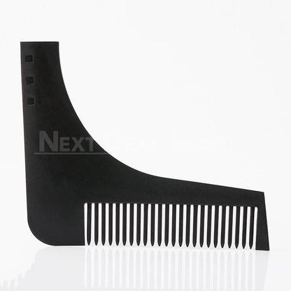 Perfect Beard Shaping Tool - Line it up, Shave over the edge, Perfect lines!-Next Deal Shop-Black-Next Deal Shop