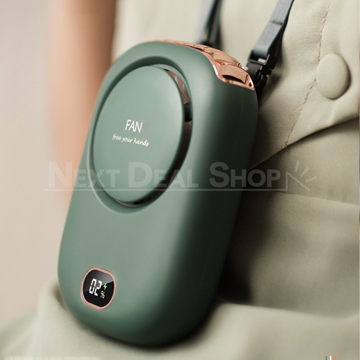 Rechargeable Hands-Free Necklace Fan-Next Deal Shop-Next Deal Shop