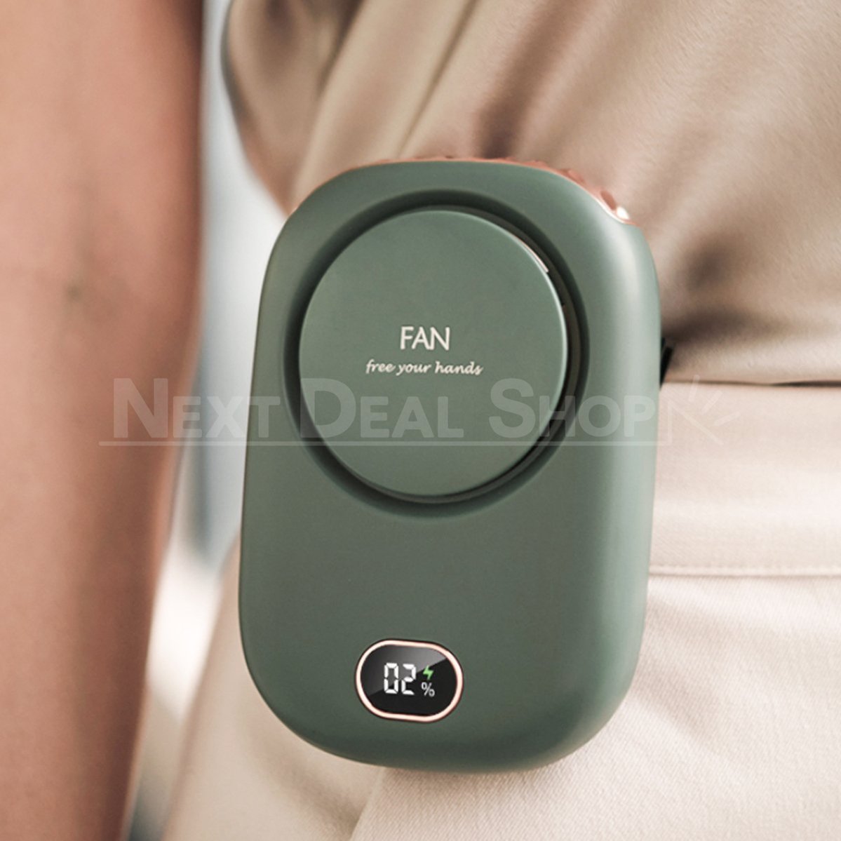 Rechargeable Hands-Free Necklace Fan-Next Deal Shop-Next Deal Shop