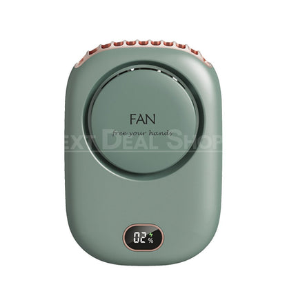 Rechargeable Hands-Free Necklace Fan-Next Deal Shop-Green-Next Deal Shop