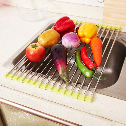 Multi-Purpose Kitchen Roll Up Drying Rack