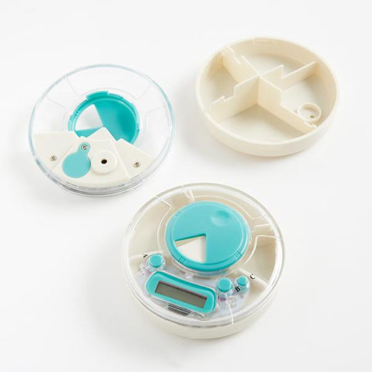 Smart Pill Case With Timer - Travel Business Trip Home Senior Daily Medication Health Care Management
