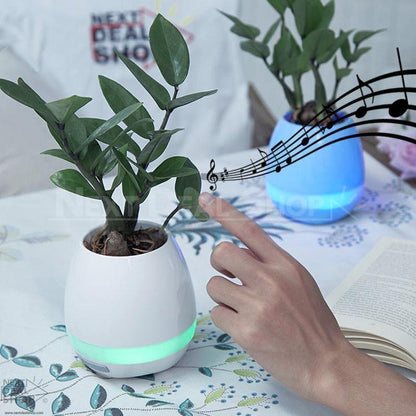 Smart Touch Music Flower Pot-Next Deal Shop-Next Deal Shop
