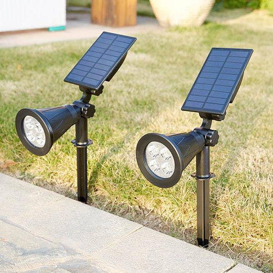 Solar Powered LED Blacklight - Weatherproof Outdoor Yard Garden Lighting