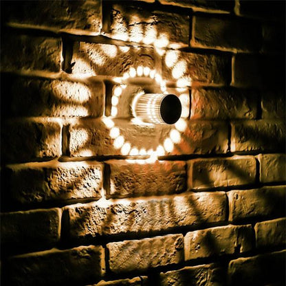 Spiral Sconce Decorative Wall Lamp - Artistic Wall Mounted Lighting Fixture For Living Room Hallway Bedroom