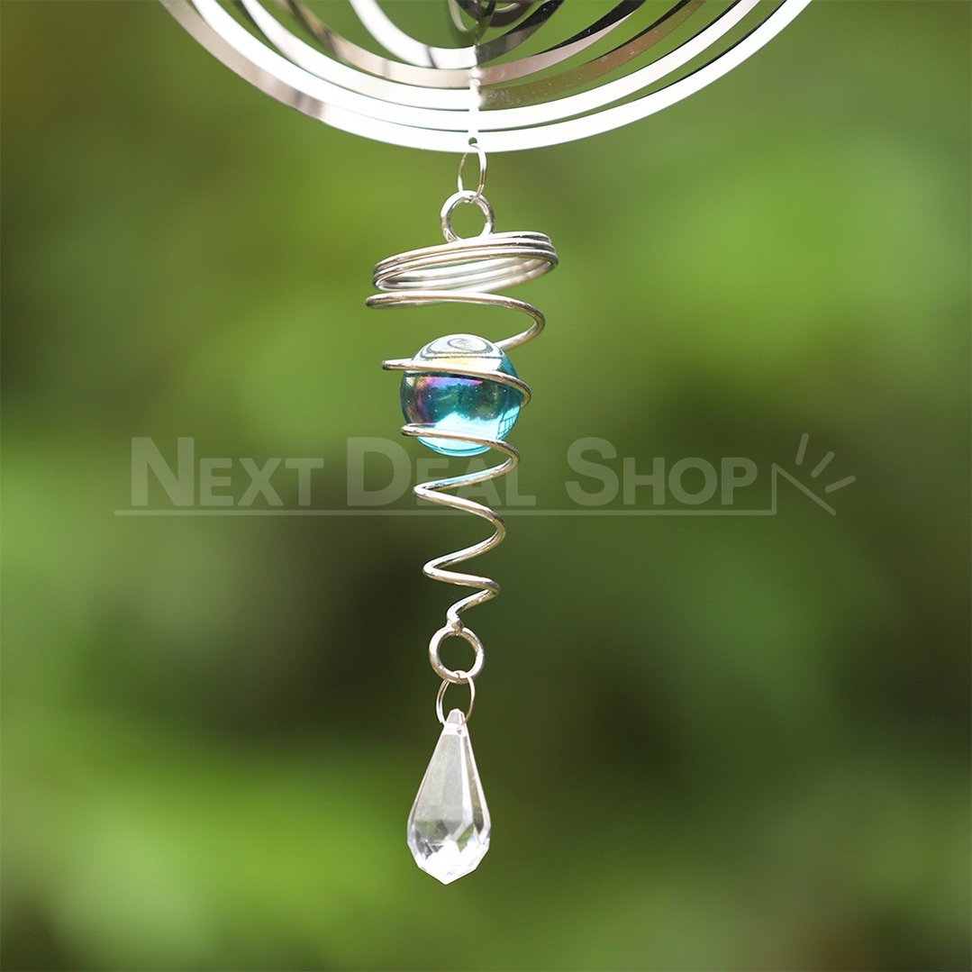 Metal Rotating Wind Chimes