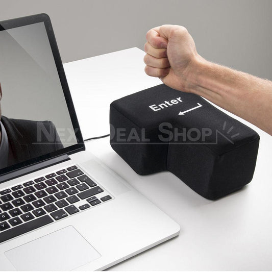Stress Relief Enter Key Pillow-Next Deal Shop-Next Deal Shop