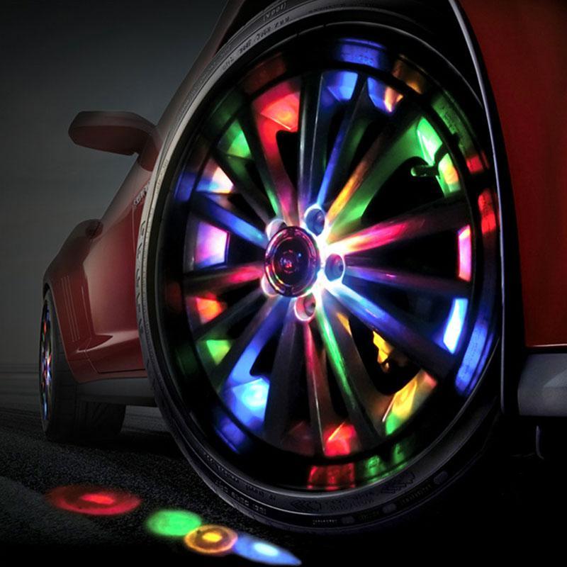 Solar-Powered LED Wheel Light - Easy Installation