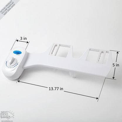 Non-Electric Fresh Water Spray Bidet Toilet Seat Attachment