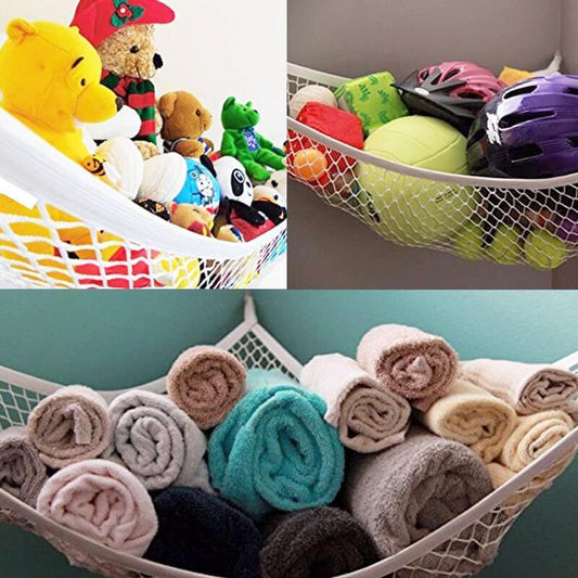 Toy Storage Hammock - Get the Mess off the Floor!