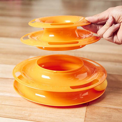 Ultimate 3 Track Disc Cat Toy