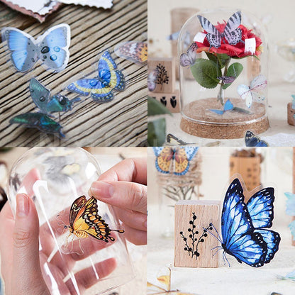 Transparent Bird and Butterfly Stickers-Next Deal Shop-Next Deal Shop