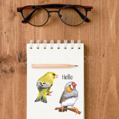 Transparent Bird and Butterfly Stickers-Next Deal Shop-Next Deal Shop