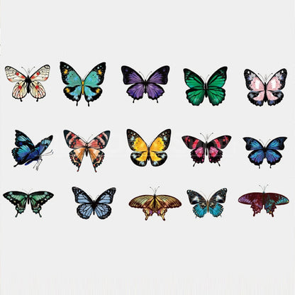 Transparent Bird and Butterfly Stickers-Next Deal Shop-Butterfly-Next Deal Shop