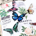 Transparent Bird and Butterfly Stickers
