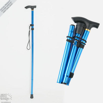 Compact Foldable Trekking Pole - Hiking Walking Backpacking Snowshoeing Outdoor Gear