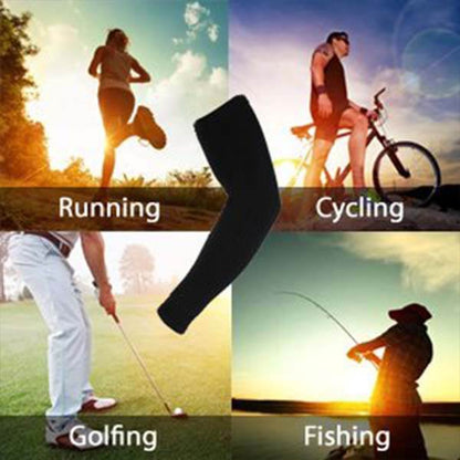 UV Protection Arm Sleeves - Great for Fishing, Golfing, and Driving!