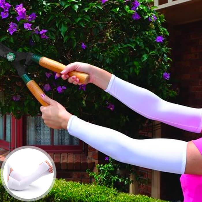UV Protection Arm Sleeves - Great for Fishing, Golfing, and Driving!
