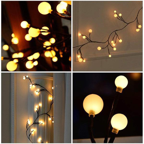 Warm White LED Vine Lights