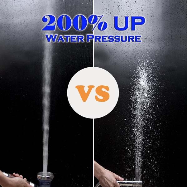 High-Pressure Ionic Pure Filter Shower Head - Enjoy SPA at Home!