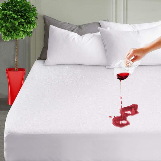 Waterproof Mattress Protector Bed Cover - Useful Bedroom Bedding Practical Home Room Daily Sleep Use