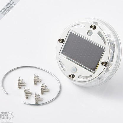 Solar-Powered LED Wheel Light - Easy Installation
