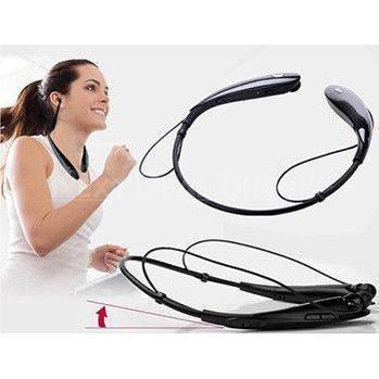Wireless Stereo Neckband Headset (Black)-Next Deal Shop-Next Deal Shop