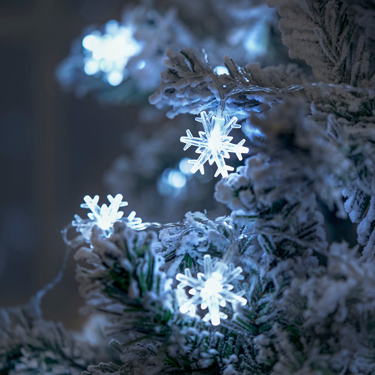XMAS Snowflakes LED String Lights