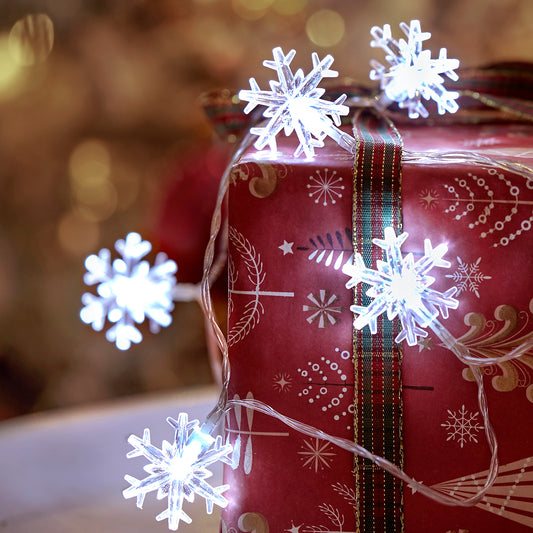 XMAS Snowflakes LED String Lights